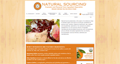 Desktop Screenshot of naturalsourcing.com